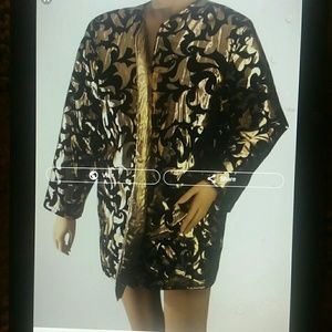 Vintage Rothschild Metallic Gold/Black Jacket